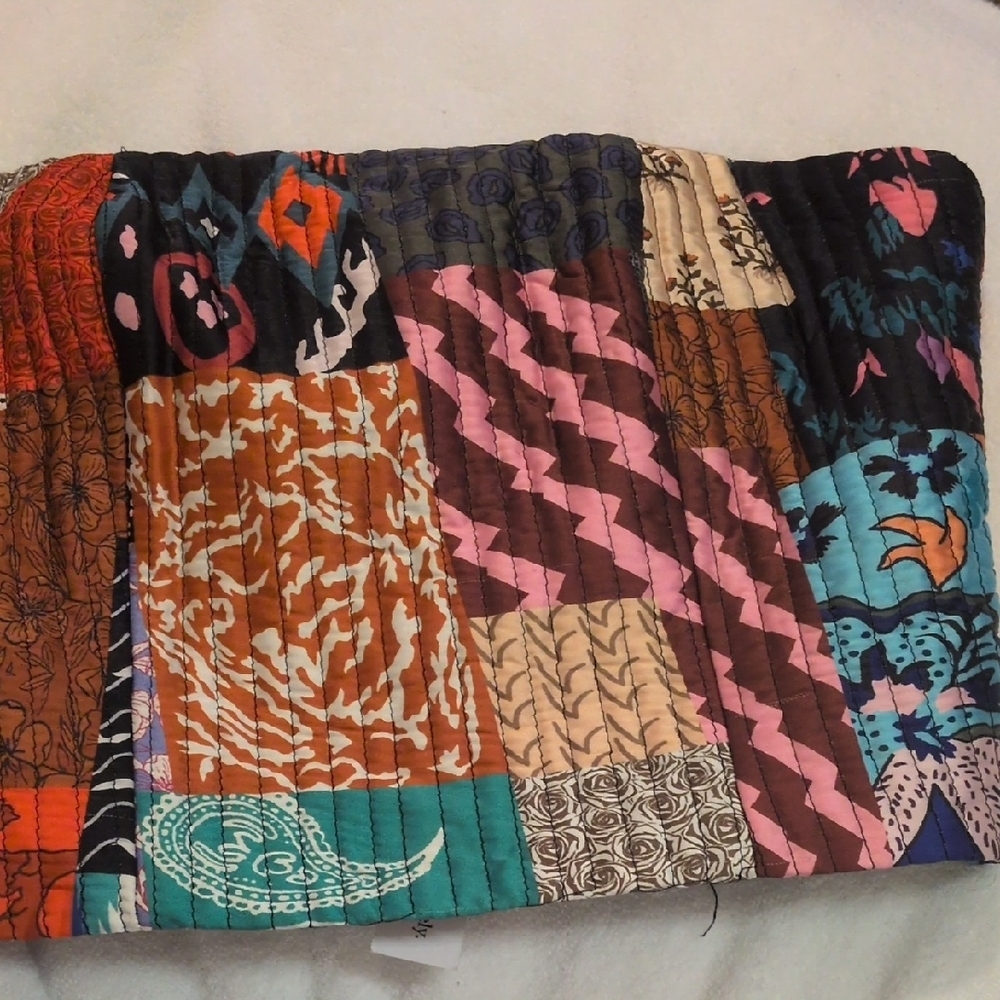 AKIRA Olive Quilted Fabric